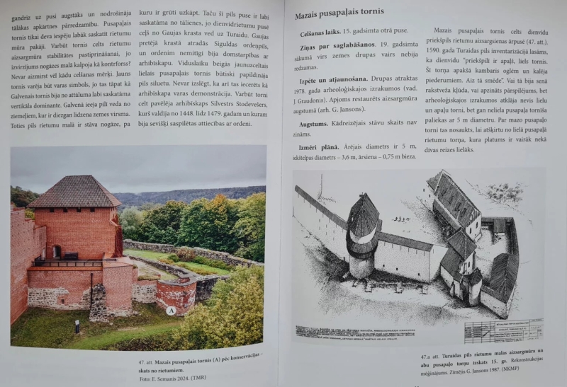 Turaidas pils septiņu torņu stāsti - raksts no avīzes