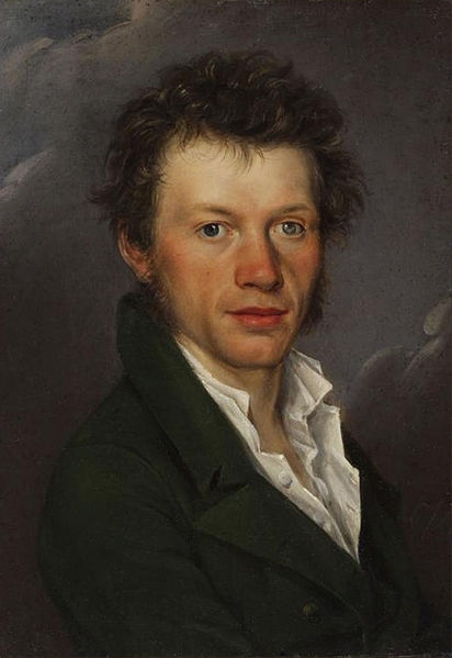 Augusts Matiass Hāgens, gleznas portrets.