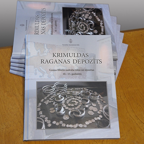 Grāmata - Krimuldas Raganas depozīts – Gaujas lībiešu sudraba rotas un monētas