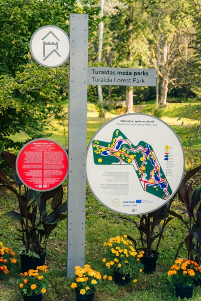 Map of park