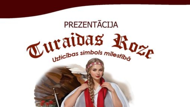 Vladimira Bogatoff rokoperas “Turaidas Roze” afiša