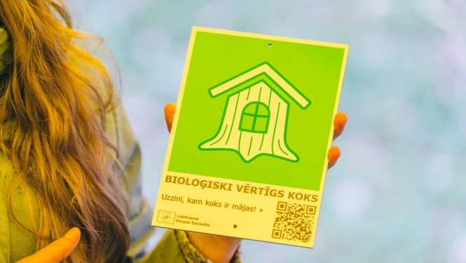 A Sign – Biologically valuable tree