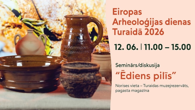 Pasākuma "Ēdiens pilīs" afiša