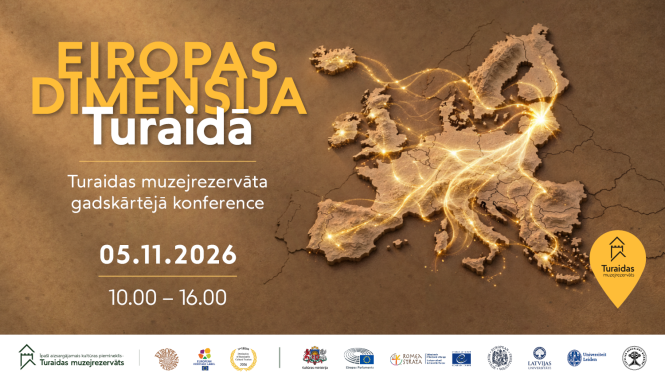 Turaidas muzejrezervāta konferences reklāma