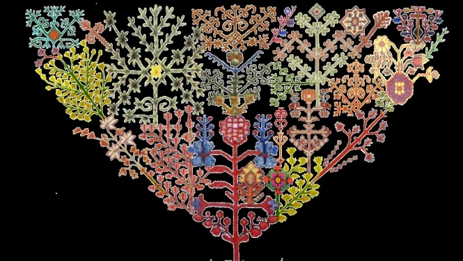 Colourful tree
