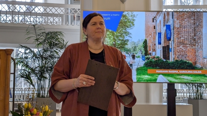 Marianna Raisma, Director of the University of Tartu Museum,