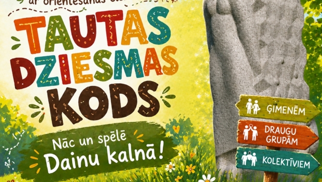 Tautas dziesmas kods. Reklāma