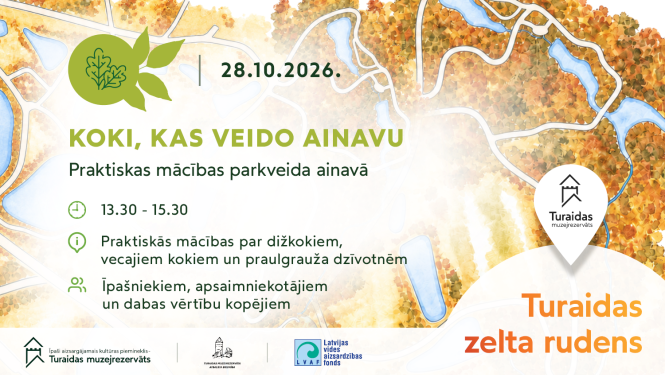 Reklāma pasākumam VECIE KOKI – VĒRTĪGA AINAVAS DAĻA