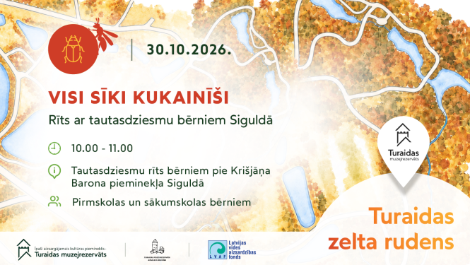 Reklāma Krišjāņa Barona pasākumam