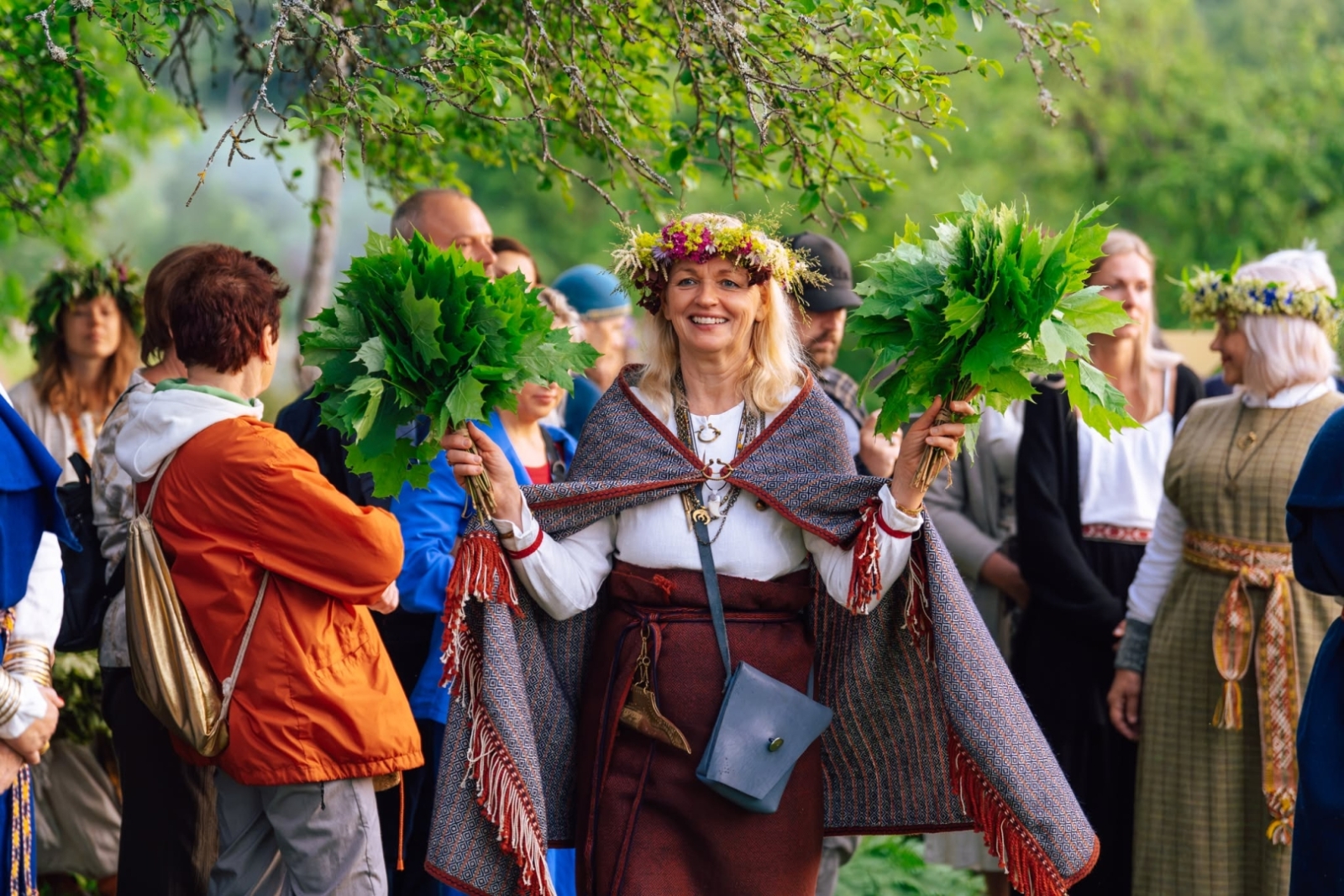Jāņu dienas pasākums Turaidā.
