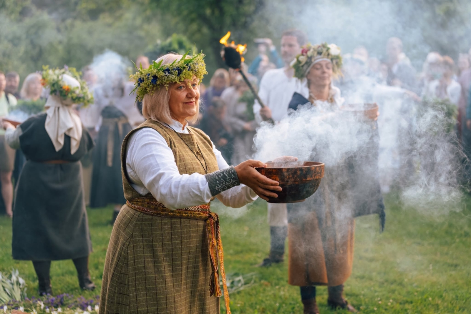 Jāņu dienas pasākums Turaidā.
