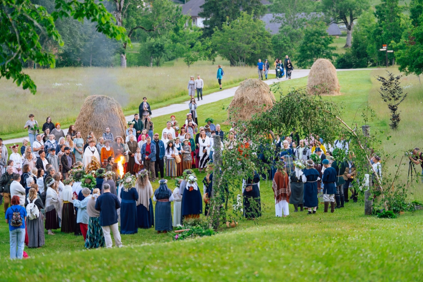 Jāņu dienas pasākums Turaidā.