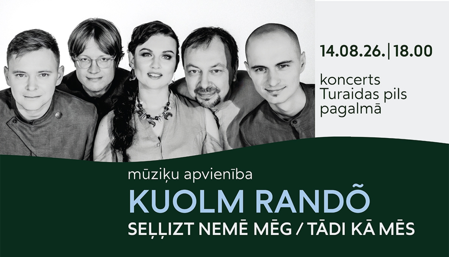 Koncerta reklāma. Seļļizt nemē mēg/ Tādi kā mēs