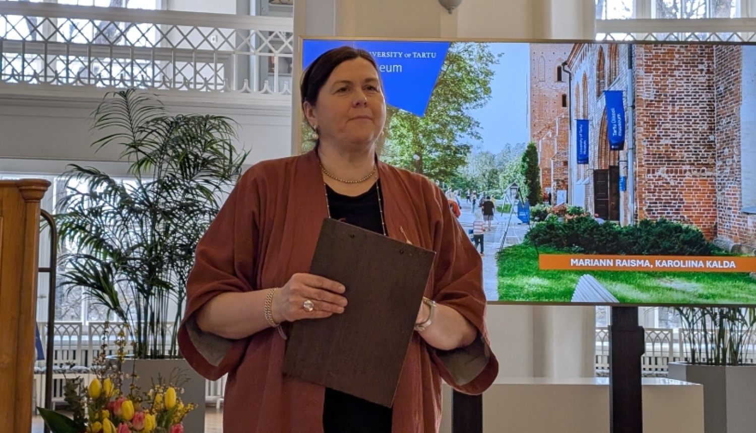 Marianna Raisma, Director of the University of Tartu Museum,