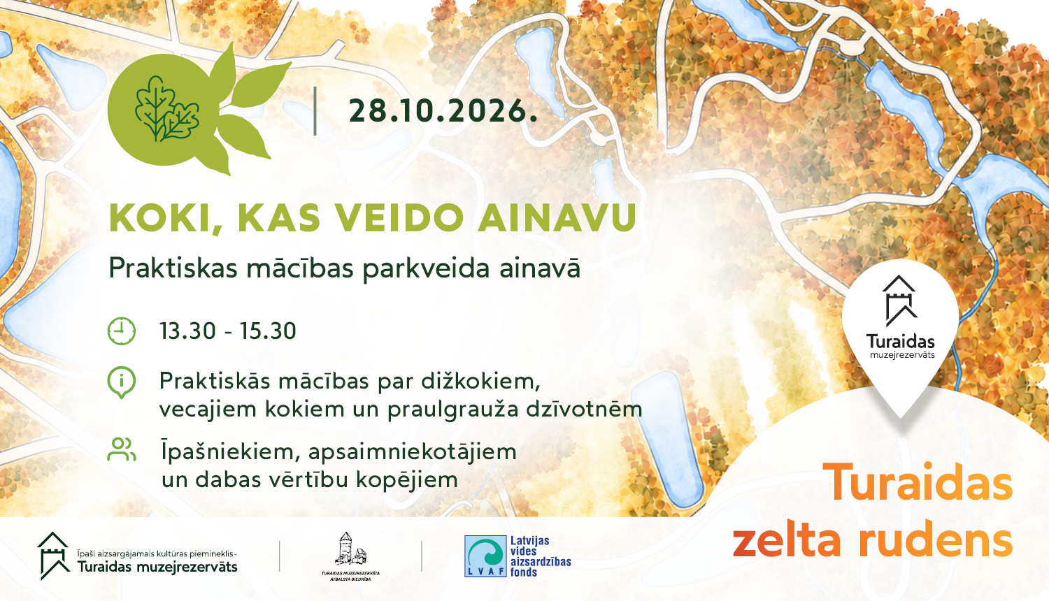 Reklāma pasākumam VECIE KOKI – VĒRTĪGA AINAVAS DAĻA