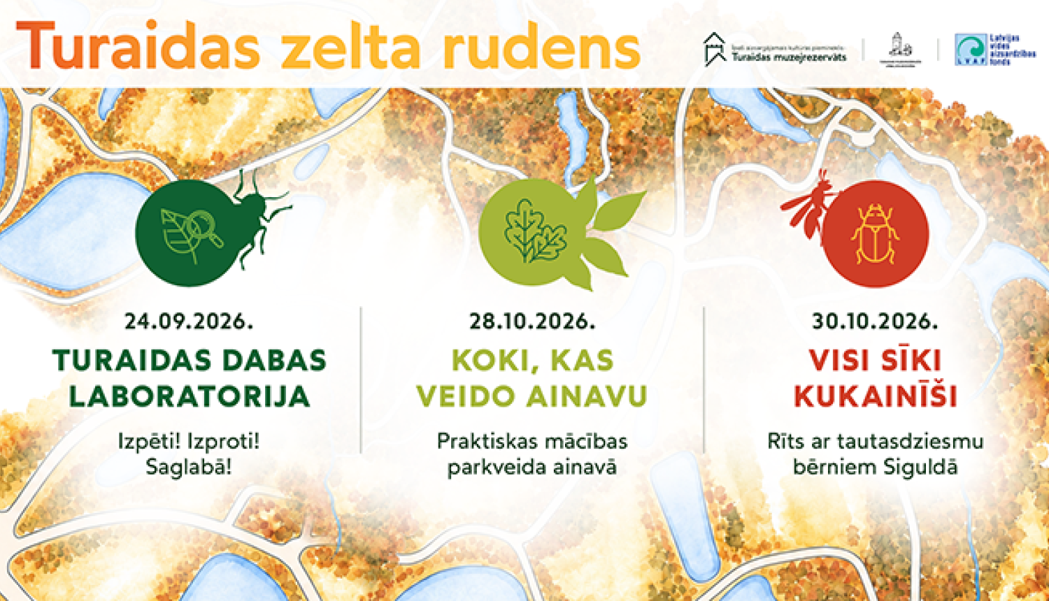 Turaidas zelta rudens reklāma