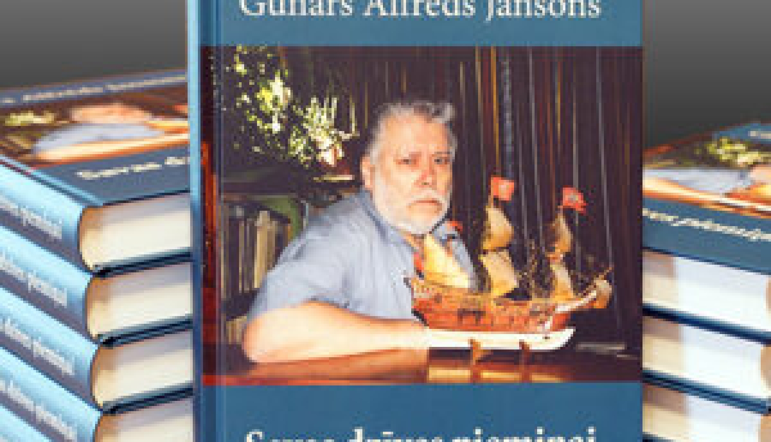 Latvijas Zinātņu akadēmijas goda doktora arhitekta Gunāra Alfrēda Jansona (1928-2013) grāmata „Savas dzīves piemiņai”.